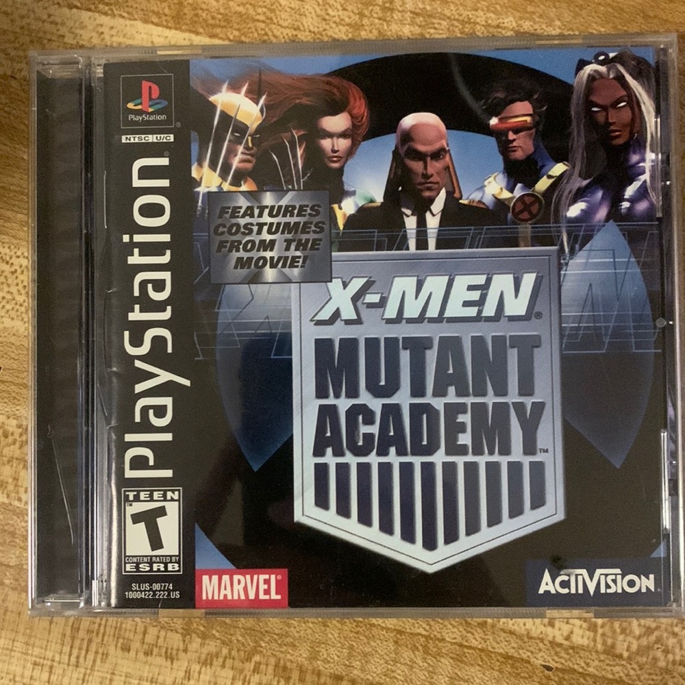 X men mutant academy PlayStation 1